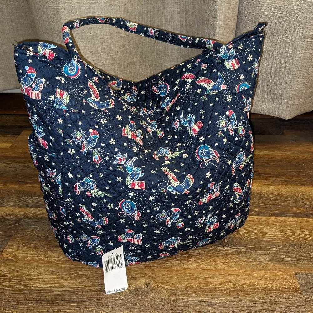Holiday Owls Vera Bradley Bright Tote